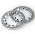 Chrome Internal Tooth Lock Washers